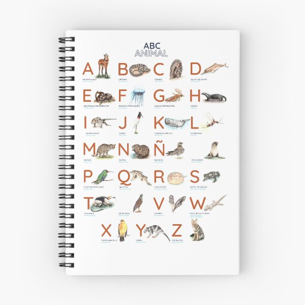 Item preview, Illustrated Fauna Alphabet designed and sold by ninalatorre.