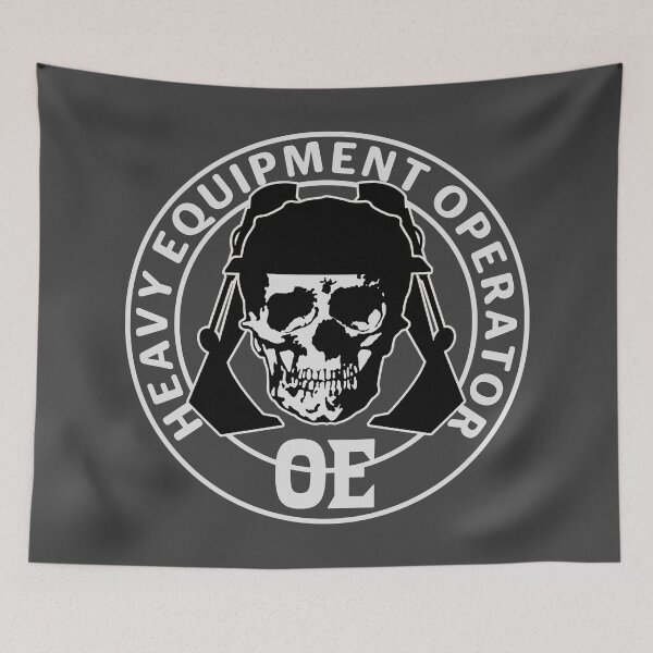 Item preview, Heavy Equipment Operator (Crest-DG) designed and sold by OESwag.