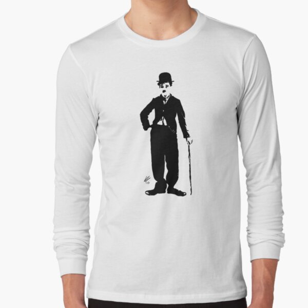 Charlie Chaplin Long Sleeve T-Shirt