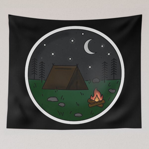 Item preview, Camping! designed and sold by Tweeting.