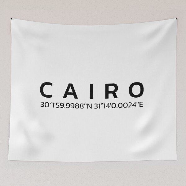 Item preview, Cairo Coordinates designed and sold by BeratBozan.