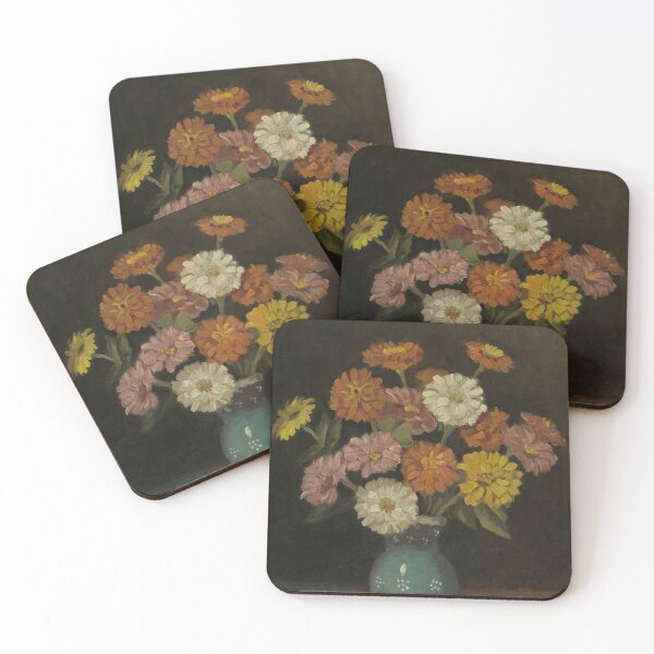 Item preview, Farmhouse Flowers, Muted Neutral Colors, Vintage Wall Art designed and sold by vintagevivian.