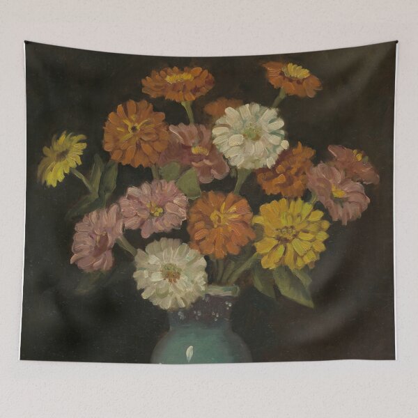 Artikelvorschau, Farmhouse Flowers, Muted Neutral Colors, Vintage Wall Art entworfen und verkauft von vintagevivian.