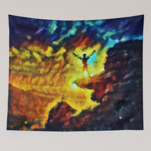 Item preview, Mountain Man Abstract 2 designed and sold by m2inspiration.