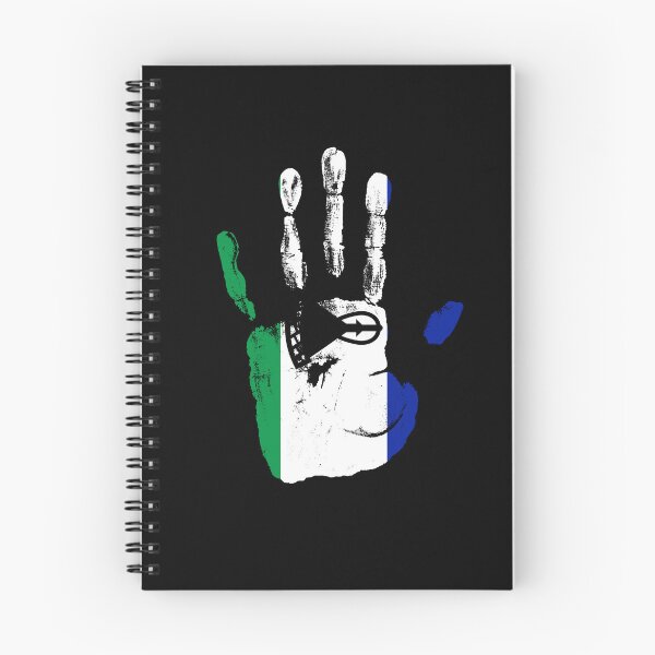 Item preview, Hand Lesotho Flag Palm designed and sold by rafaeltto.
