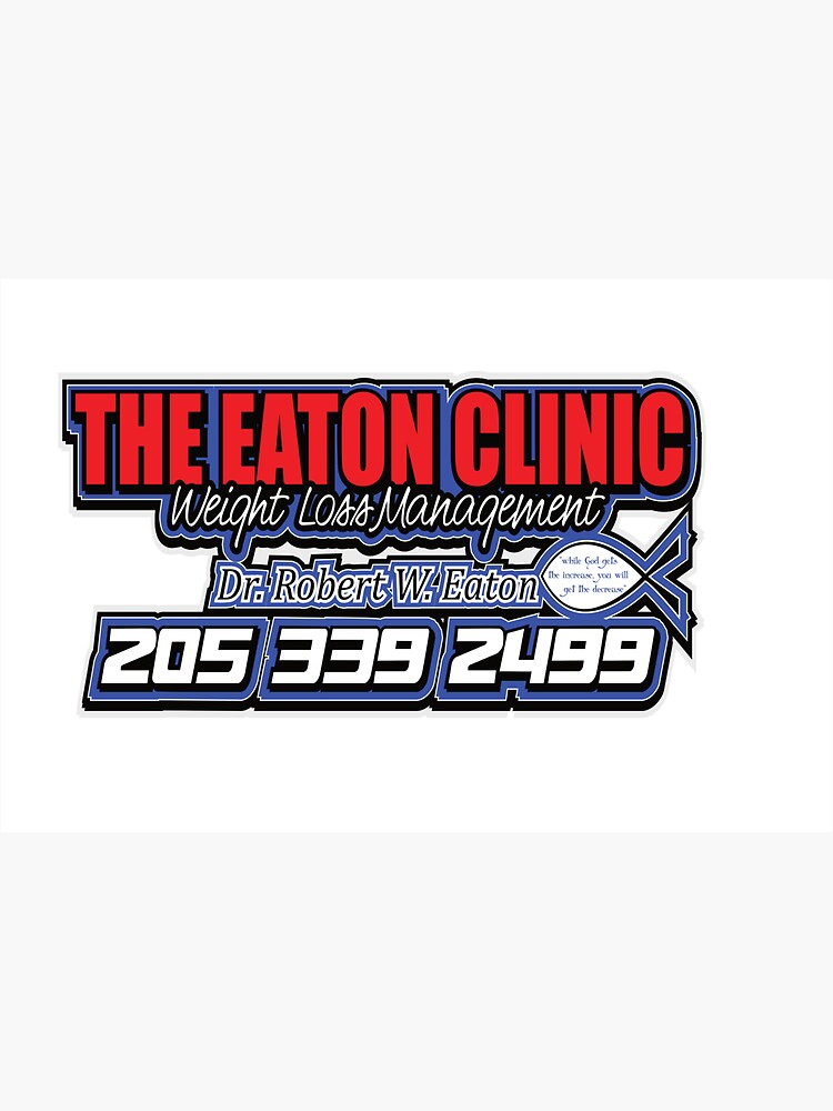 Eaton Clinic Logo Sticker For Sale By Bobbysucks Redbubble