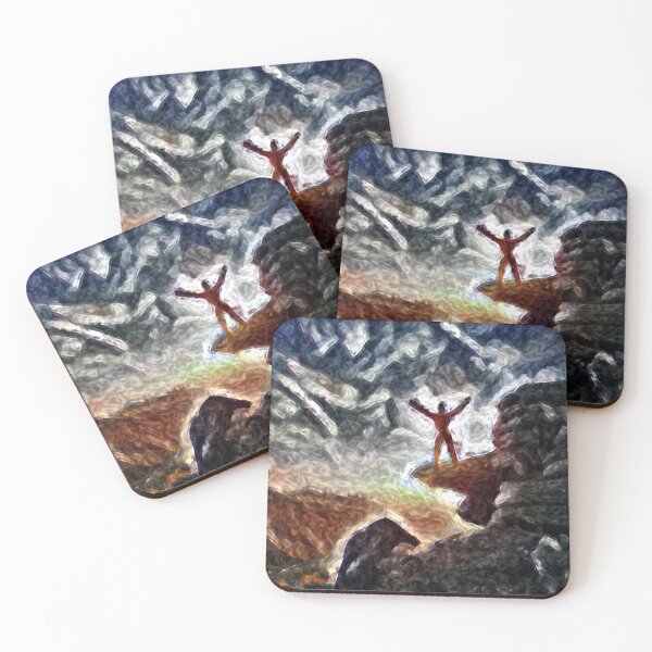 Item preview, Mountain Man Abstract 1 designed and sold by m2inspiration.