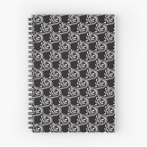 Item preview, White and Black swirl pattern designed and sold by Artistestella.