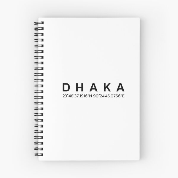 Item preview, Dhaka Coordinates designed and sold by BeratBozan.
