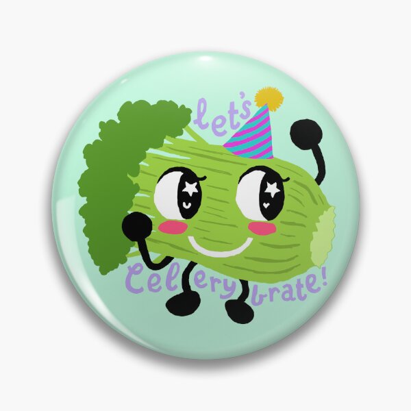 Item preview, Let's celery-brate! designed and sold by pencilpepper.