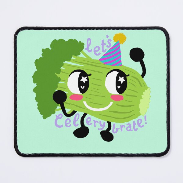 Item preview, Let's celery-brate! designed and sold by pencilpepper.