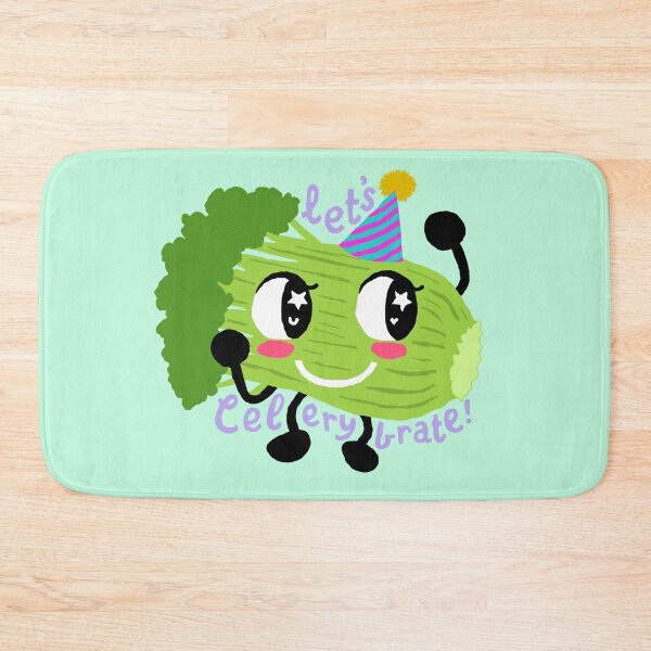 Item preview, Let's celery-brate! designed and sold by pencilpepper.