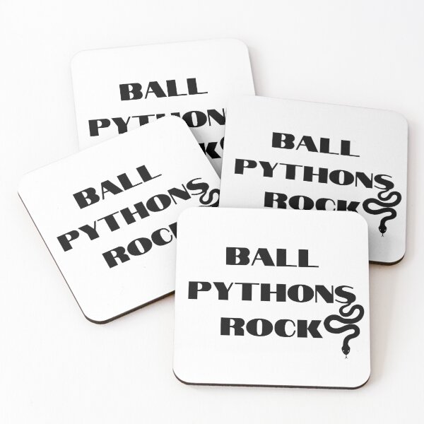 Aperçu de l'œuvre Ball Pythons Rock - Conception d'amoureux des serpents créée et vendue par LovenLaughter.
