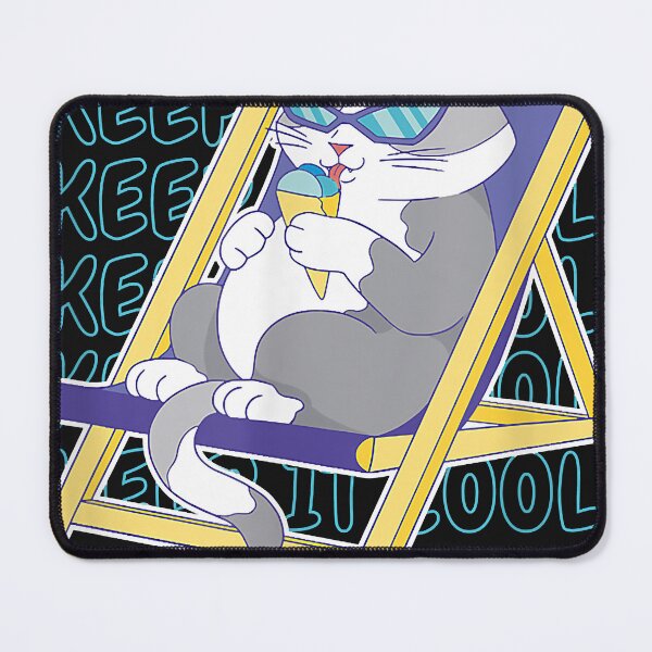 Item preview, Keep It Cool Summer Cat Lounging designed and sold by FELISASAMPERT.
