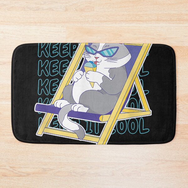 Item preview, Keep It Cool Summer Cat Lounging  designed and sold by FELISASAMPERT.