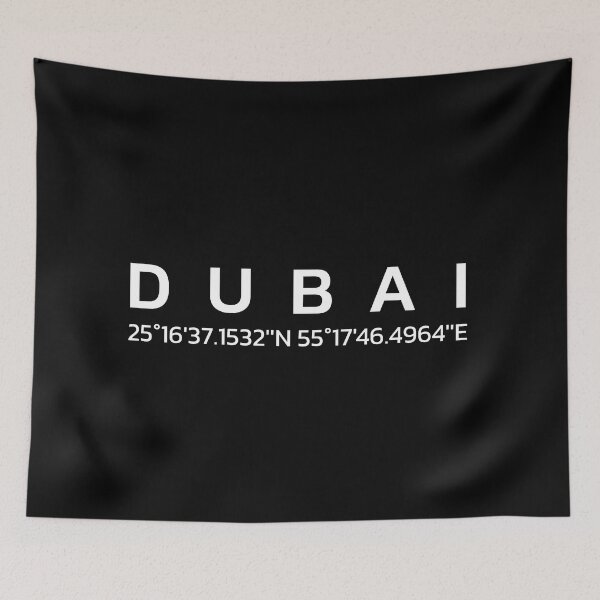 Item preview, Dubai Coordinates designed and sold by BeratBozan.
