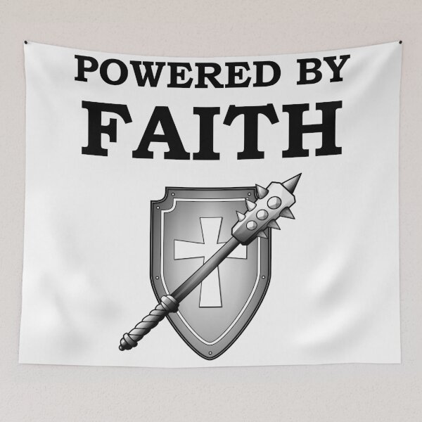 Item preview, POWERED BY FAITH CLERIC 5E RPG Meme Class designed and sold by geekydesigner.