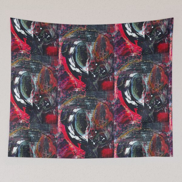 Item preview, Colorful Abstract painting  designed and sold by Grey Robinson.