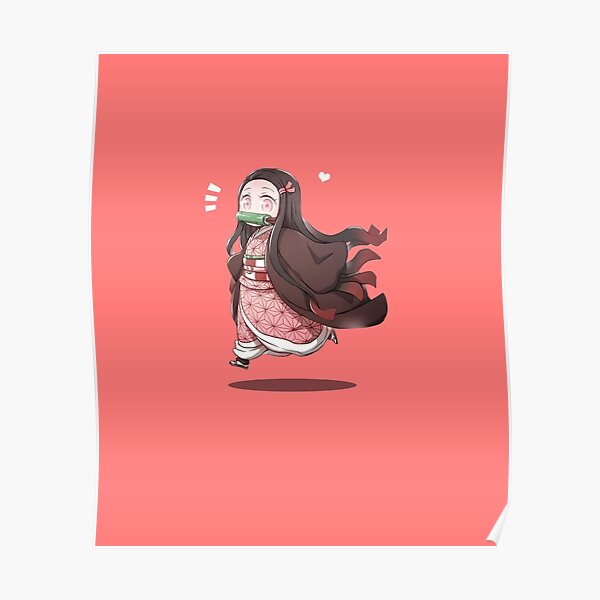 Nezuko Kamado Poster For Sale By Xyprow Redbubble 4404