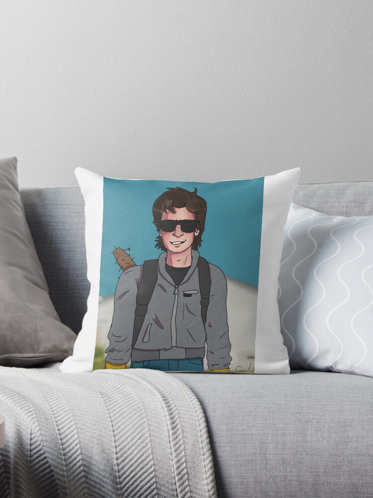 Item preview, Throw Pillow designed and sold by Fishtest7.