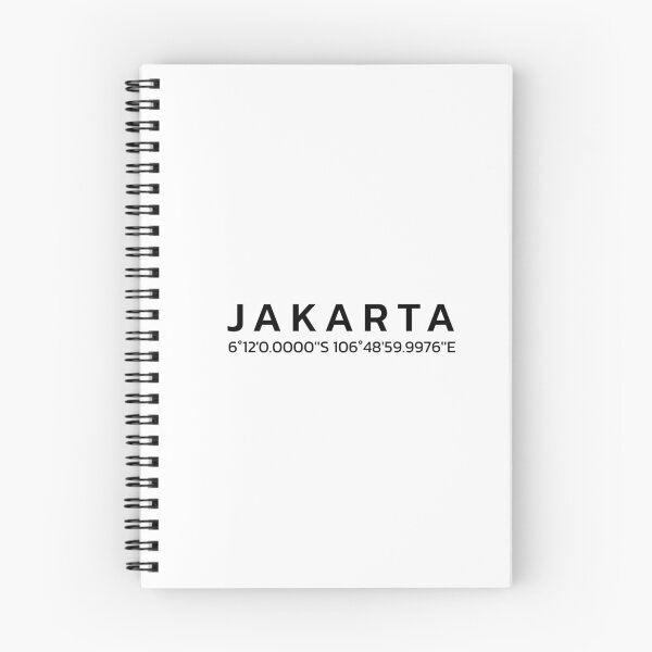 Item preview, Jakarta Coordinates designed and sold by BeratBozan.