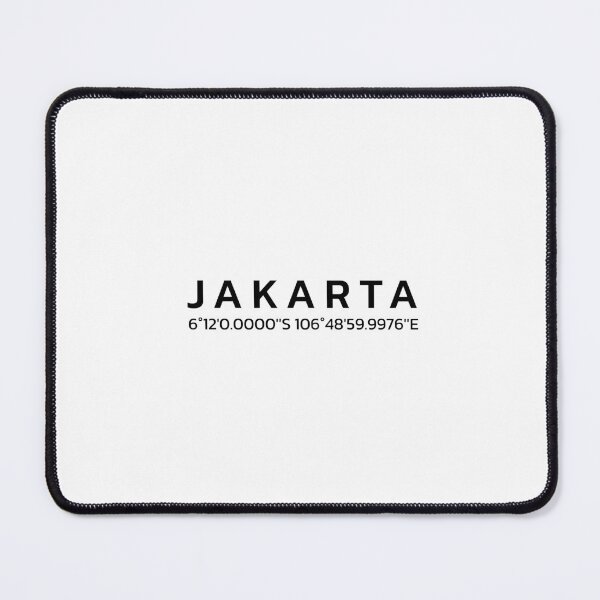 Item preview, Jakarta Coordinates designed and sold by BeratBozan.