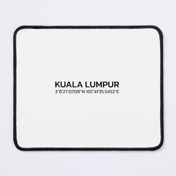 Item preview, Kuala Lumpur Coordinates designed and sold by BeratBozan.