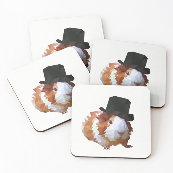 Item preview, The guinea pig has a funny hat designed and sold by NickHasling.