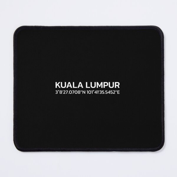 Item preview, Kuala Lumpur Coordinates designed and sold by BeratBozan.