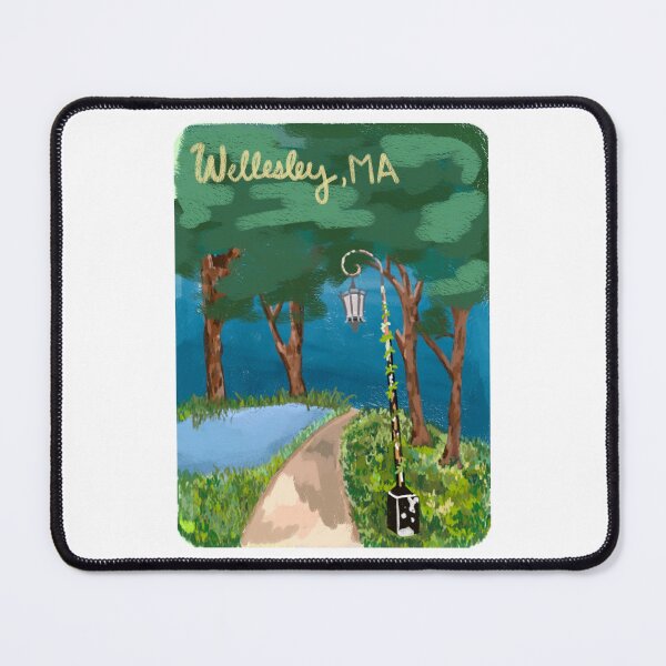 Item preview, Wellesley College Massachusetts Lake Waban designed and sold by avadoodle.