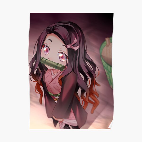 Nezuko Kamado Poster For Sale By Xyprow Redbubble 0255