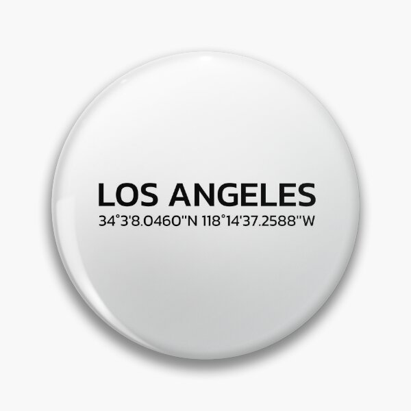 Item preview, Los Angeles Coordinates designed and sold by BeratBozan.