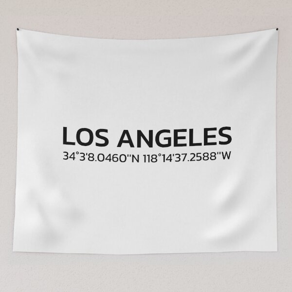 Item preview, Los Angeles Coordinates designed and sold by BeratBozan.