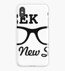 Geek girl iPhone Case