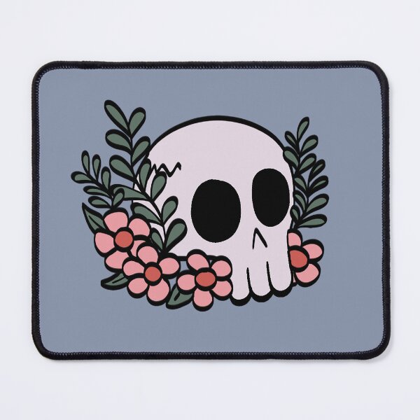 Item preview,  Skull&Flowers designed and sold by LuaTaylor.