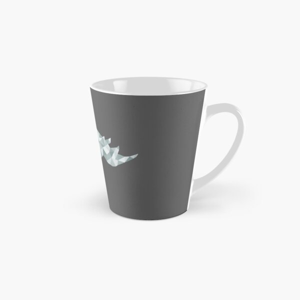 Stain Glass Rhino Grey Tall Mug