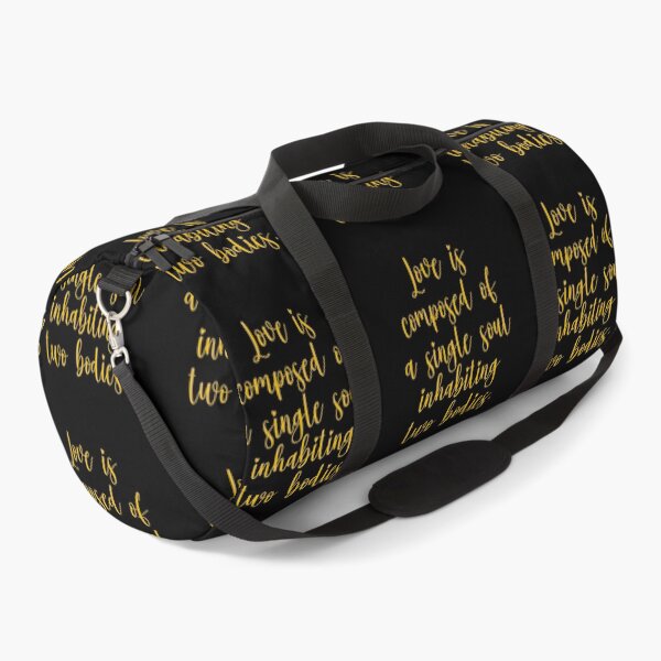 Item preview, Love Is Composed Of A Single Soul Inhabiting Two Bodies - Aristotle Quotes - Gold designed and sold by PhiloJourney.
