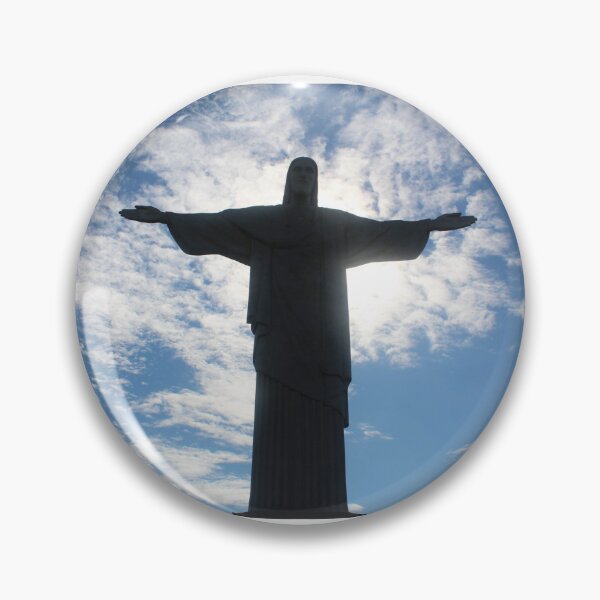 Item preview, Silhueta Cristo Redentor - RJ designed and sold by Meditanacor.