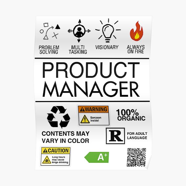 Product Manager Poster