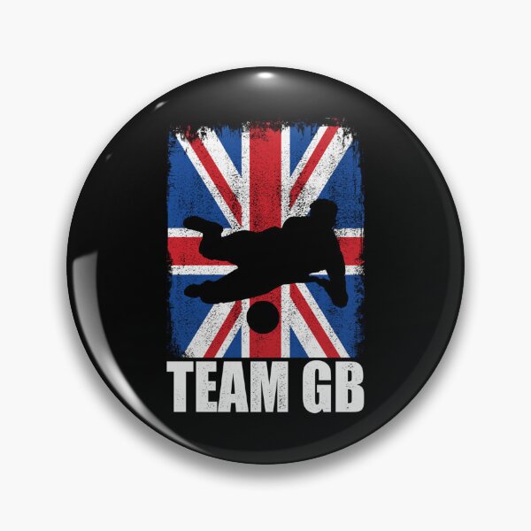 Item preview, Team Gb Soccer Football Sports Fan Funny Vintage Sticker designed and sold by marisannogm.