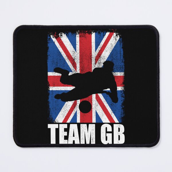 Item preview, Team Gb Soccer Football Sports Fan Funny Vintage Sticker designed and sold by marisannogm.