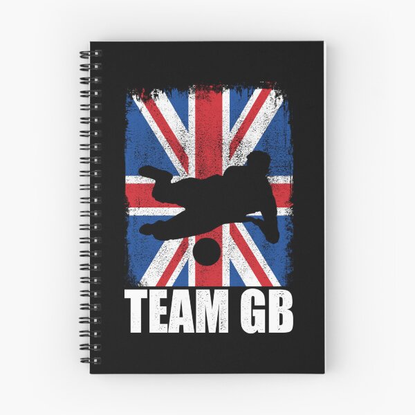 Item preview, Team Gb Soccer Football Sports Fan Funny Vintage Sticker designed and sold by marisannogm.