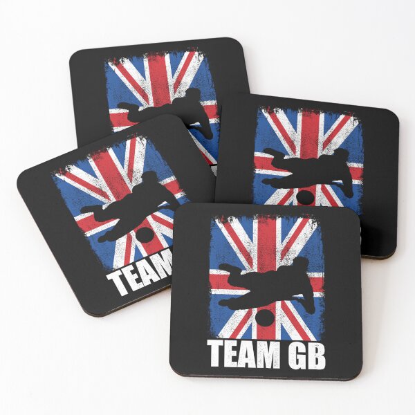 Item preview, Team Gb Soccer Football Sports Fan Funny Vintage Sticker designed and sold by marisannogm.