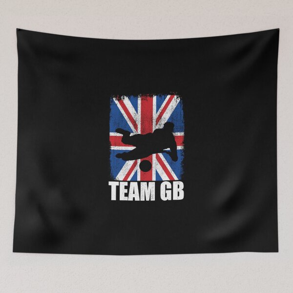 Item preview, Team Gb Soccer Football Sports Fan Funny Vintage Sticker designed and sold by marisannogm.