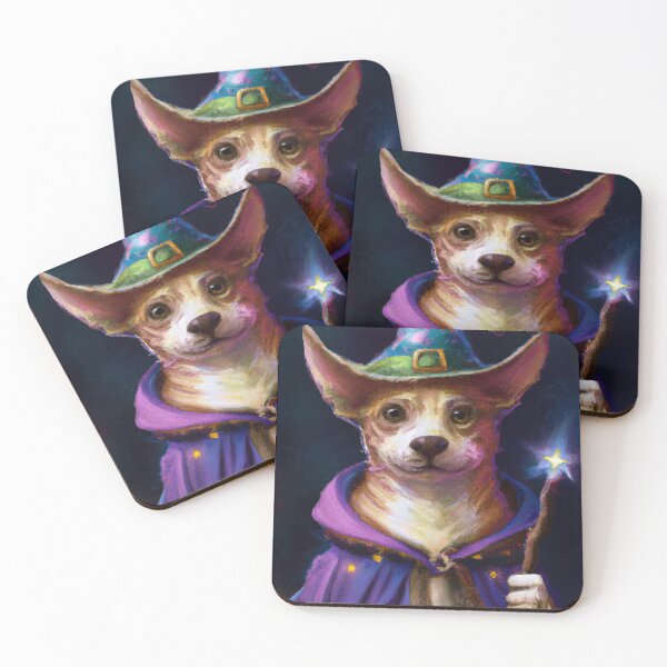Item preview, The dog is a wizard designed and sold by NickHasling.