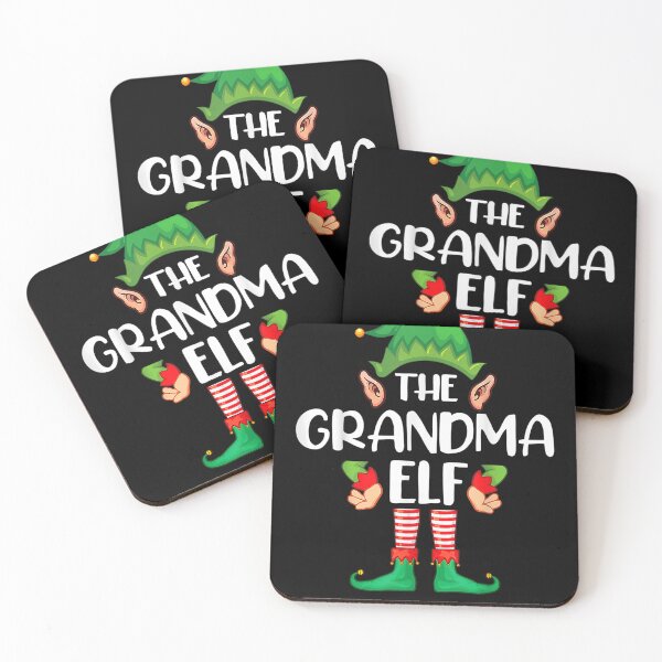 Item preview, Grandma Elf Group Matching Family Christmas Party Pajama  designed and sold by charalphe.