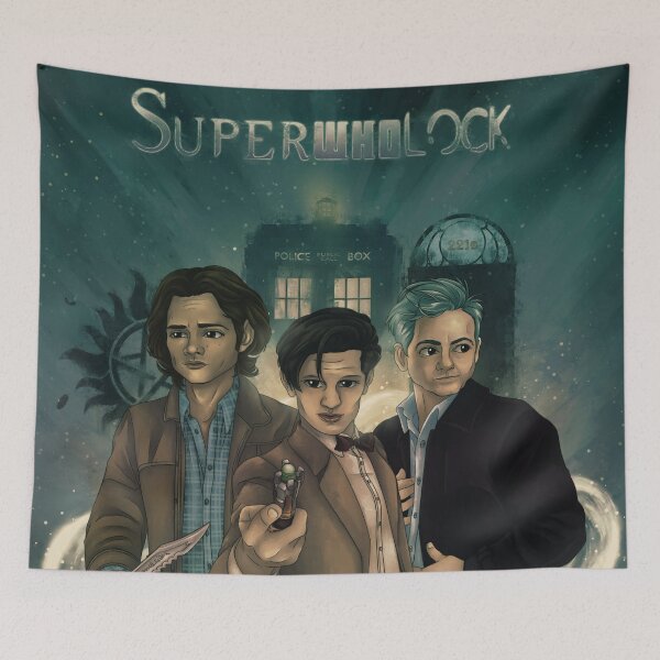 Item preview, Sam, Eleven, and Lestrade designed and sold by Littleartbot.