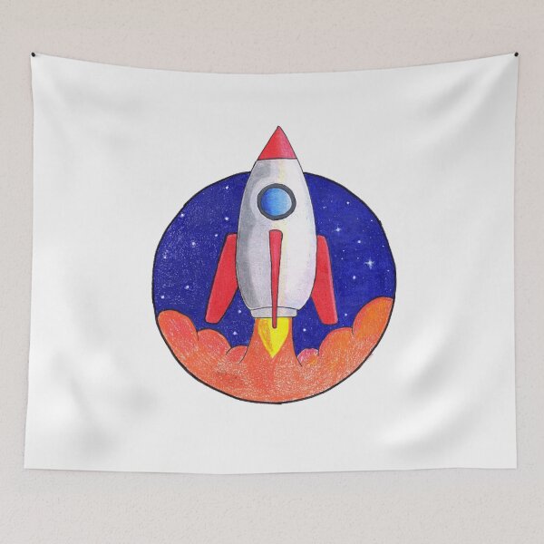 Item preview, Rocket designed and sold by ReneeDixonArt.