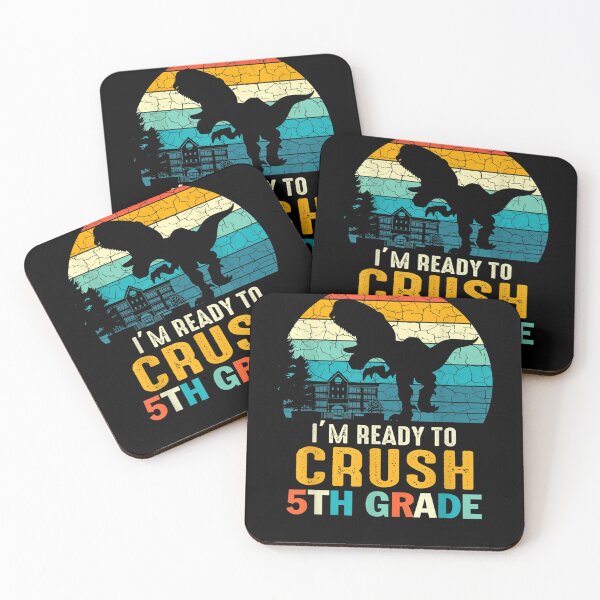 Item preview, 1st Day Of 5th Grade I'm Ready To Crush Dinosaur Boys  designed and sold by charalphe.