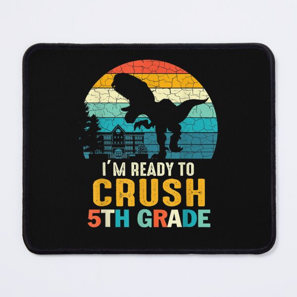 Item preview, 1st Day Of 5th Grade I'm Ready To Crush Dinosaur Boys  designed and sold by charalphe.